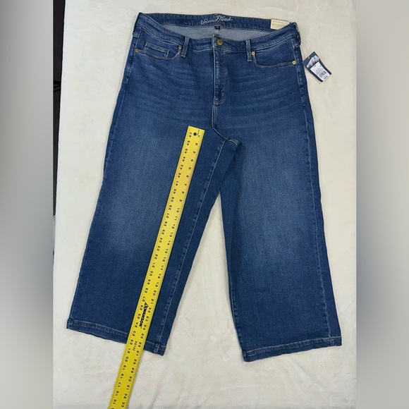 Universal Thread Crop Wide Leg Jeans β Misty Blue size 18W - Picture 9 of 16